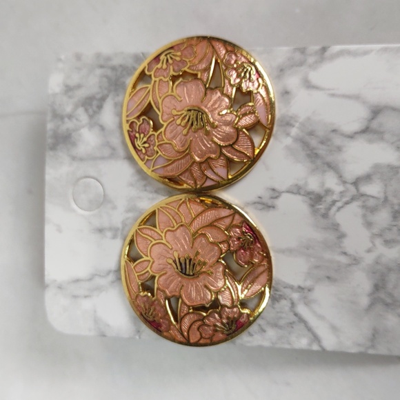 Cloisonne Earrings - Picture 4 of 4